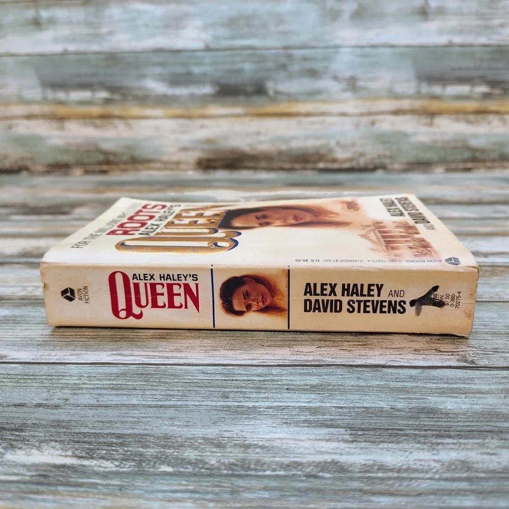 Queen Alex‎ Haley 1993 Avon Novel 1st Ed Print Paperback Drama Roots Saga FAIR